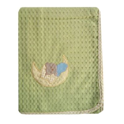 DIMcol ΚΟΥΒΕΡΤΑ ΠΙΚΕ bebe ΦΕΓΓΑΡΑΚΙ 131 80Χ110 ΛΑΧΑΝΙ Cotton 100%