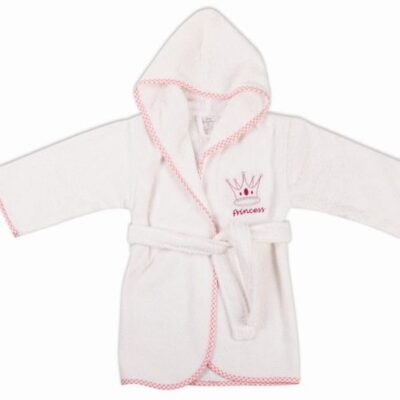 DIMcol ΜΠΟΥΡΝΟΥΖΙ bebe PRINCESS 33 SIZE:04 ΛΕΥΚΟ/ΡΟΖ Cotton 100%