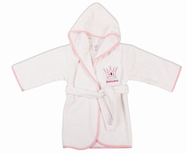 DIMcol ΜΠΟΥΡΝΟΥΖΙ bebe PRINCESS 33 SIZE:04 ΛΕΥΚΟ/ΡΟΖ Cotton 100%