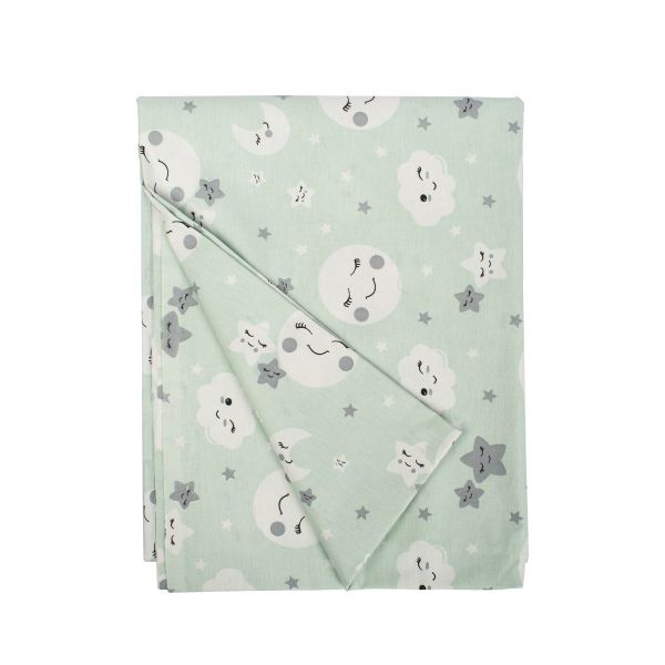 DIMcol ΠΑΝΑ ΧΑΣΕΣ bebe Smile 80 80Χ80 Green Cotton 100% - Image 2