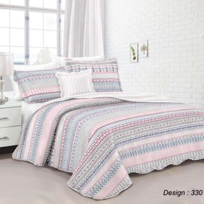 DIMcol ΚΟΥΒΕΡΛΙ ΣΕΤ 2 τεμ  ΕΜΠΡΙΜΕ 330 160X220  Micro Polyester