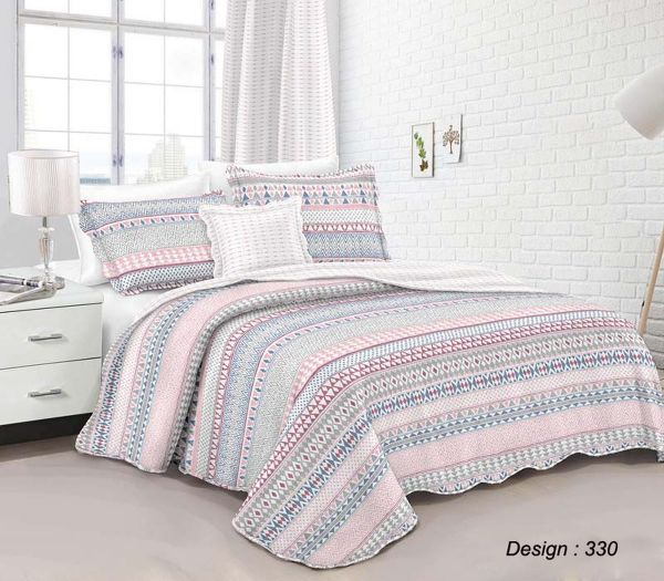DIMcol ΚΟΥΒΕΡΛΙ ΣΕΤ 2 τεμ ΕΜΠΡΙΜΕ 330 160X220 Micro Polyester