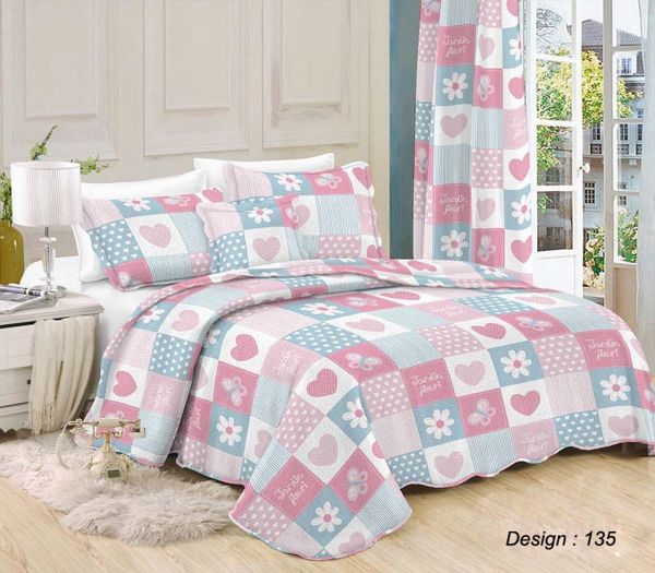 DIMcol ΚΟΥΒΕΡΛΙ ΣΕΤ 3 τεμ ΕΜΠΡΙΜΕ 135 220Χ240 Micro Polyester