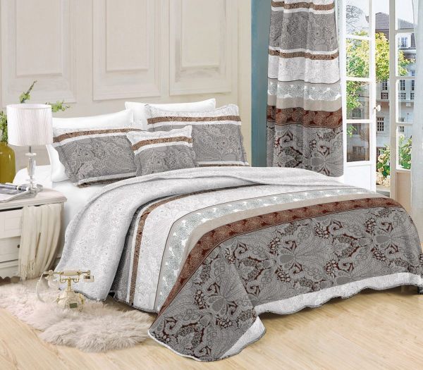 DIMcol ΚΟΥΒΕΡΛΙ ΣΕΤ 3 τεμ ΕΜΠΡΙΜΕ 328 220Χ240 Micro-Cotton γέμιση