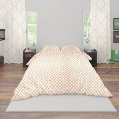 DIMcol ΠΑΠΛΩΜΑ ΕΜΠΡΙΜΕ Windows 151 160Χ240 White-Beige Cotton 100%