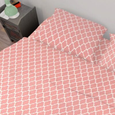 DIMcol ΠΑΠΛΩΜΑ ΕΜΠΡΙΜΕ Windows 160 160Χ240 Coral Cotton 100% - Image 2