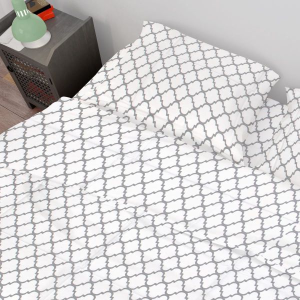 DIMcol ΠΑΠΛΩΜΑ ΕΜΠΡΙΜΕ Windows 136 220Χ240 White Cotton 100% - Image 2