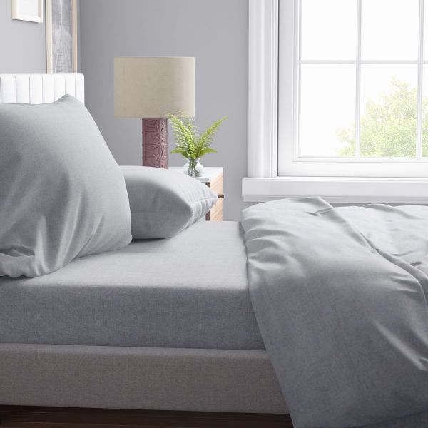 DIMcol ΠΑΠΛΩΜΑ Μελανζέ 03 160Χ240 Grey Cott/Pol 70/30