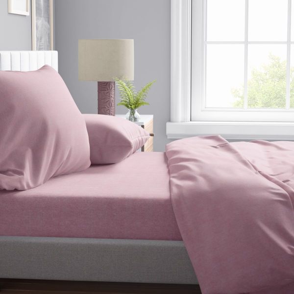 DIMcol ΠΑΠΛΩΜΑ Μελανζέ 07 160Χ240 Pink Cott/Pol 70/30