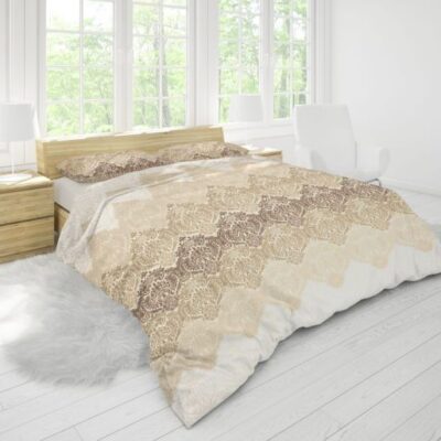 DIMcol ΠΑΠΛΩΜΑΤΟΘΗΚΗ ΕΜΠΡΙΜΕ  Forest 310 160Χ240 Beige Cott/Pol 70/30 - Image 2