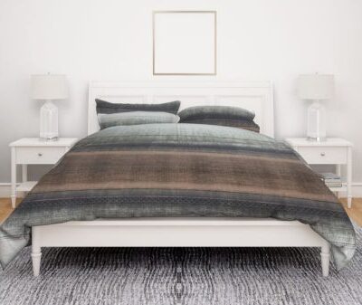 DIMcol ΠΑΠΛΩΜΑΤΟΘΗΚΗ ΕΜΠΡΙΜΕ  Hor.Stripes 01 220Χ240  Flannel cotton 100% - Image 2