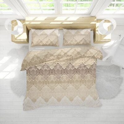 DIMcol ΣΕΝΤΟΝΙΑ ΕΜΠΡΙΜΕ ΣΕΤ 3 τεμ Forest 310 160Χ240 Beige Cott/Pol 70/30