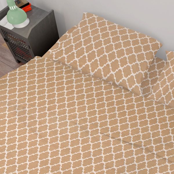 DIMcol ΣΕΝΤΟΝΙΑ ΕΜΠΡΙΜΕ ΣΕΤ 3 τεμ Windows 150 160Χ240 Beige Cotton 100% - Image 2