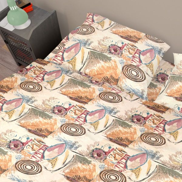 DIMcol ΣΕΝΤΟΝΙΑ ΕΜΠΡΙΜΕ ΣΕΤ 3 τεμ Μελτέμι 159 160Χ240 Cotton 100% - Image 2