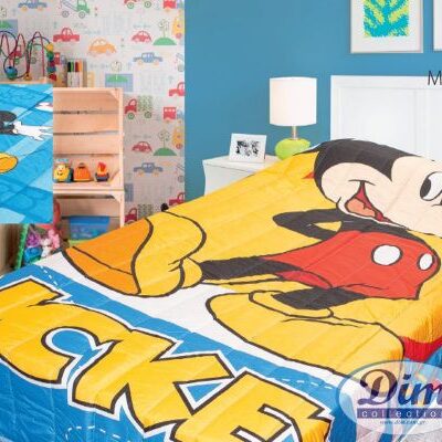 DISNEY DIMcol ΚΟΥΒΕΡΛΙ Disney MICKEY 26 160Χ250 Digital Print Micro