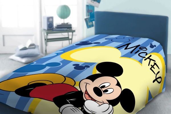 DISNEY DIMcol ΠΑΠΛΩΜΑ DISNEY MICKEY 961 160Χ240 Digital Print Cotton 100%