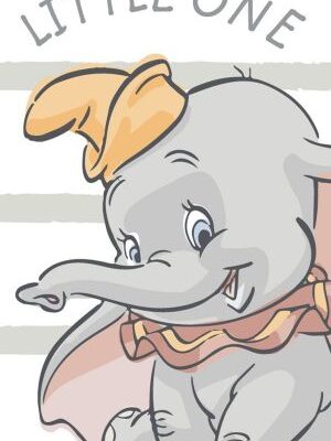 DISNEY DIMcol ΠΕΤΣΕΤΑ ΘΑΛΑΣΣΗΣ ΒΕΛΟΥΤΕ DISNEY Dumbo 14 70X140 Digital Print Cotton 100%