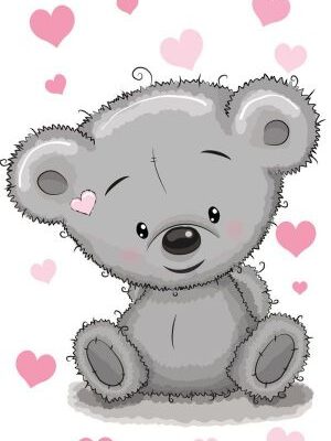 DISNEY DIMcol ΠΕΤΣΕΤΑ ΘΑΛΑΣΣΗΣ ΒΕΛΟΥΤΕ kids Teddy Bear 19 70X140 Digital Print Cotton 100%