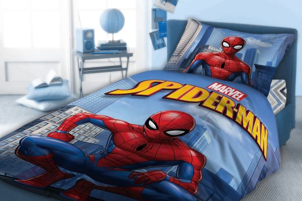 DISNEY DIMcol ΣΕΝΤΟΝΙΑ ΣΕΤ 3 τεμ Disney SPIDERMAN 813 160Χ240 Digital Print Cotton 100%