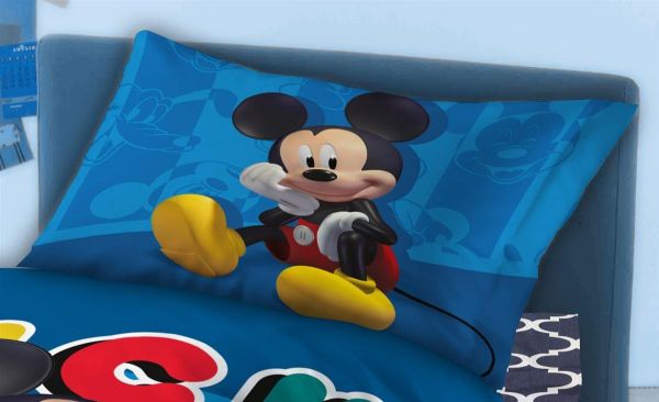 DISNEY DIMcol ΜΑΞΙΛΑΡΟΘΗΚΗ DISNEY MICKEY 865 50Χ70 Cotton 100% Digital Print