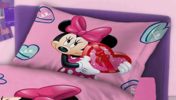 DISNEY DIMcol ΜΑΞΙΛΑΡΟΘΗΚΗ DISNEY MINNIE 755 50Χ70 Cotton 100% Digital Print