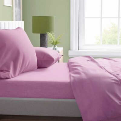 DIMcol ΠΑΠΛΩΜΑ Solid 492 220Χ240 Lila Cotton 100%