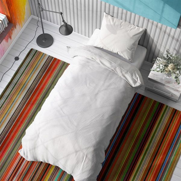 DIMcol ΠΑΠΛΩΜΑΤΟΘΗΚΗ Solid 491 160Χ240 White Cotton 100%