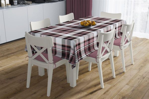 DIMcol ΤΡΑΠΕΖΟΜΑΝΤΗΛΟ ΑΛΕΚΙΑΣΤΟ 140X180 Tartan 494 Rotten Apple Cott/Pol 70/30