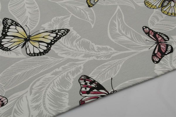 DIMcol ΤΡΑΠΕΖΟΜΑΝΤΗΛΟ ΑΛΕΚΙΑΣΤΟ 140X180 Butterfly 451 Grey Cott/Pol 70/30 - Image 2