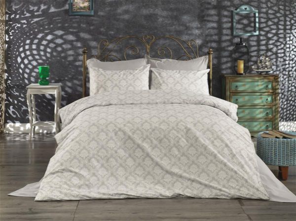 DIMcol ΠΑΠΛΩΜΑ ΕΜΠΡΙΜΕ 160Χ240 Οφηλία 276 Grey Cott/Pol 70/30