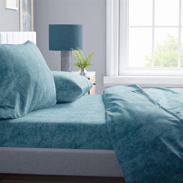 DIMcol ΠΑΠΛΩΜΑ Shadow 20 160X240 Turquoise Cott/Pol 70/30