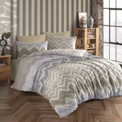 DIMcol ΠΑΠΛΩΜΑ ΕΜΠΡΙΜΕ Αθηνά 406 160Χ240 Beige Cott/Pol 70/30
