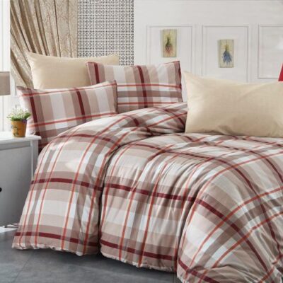 DIMcol ΠΑΠΛΩΜΑΤΟΘΗΚΗ ΕΜΠΡΙΜΕ Εκάβη 423 220X240 Beige Cott/Pol 70/30