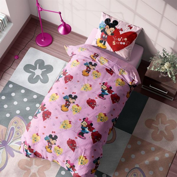 DISNEY DIMcol ΠΑΠΛΩΜΑ DISNEY MINNIE 612 160Χ240 Digital Print Cotton 100%