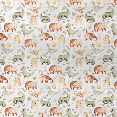 DIMcol ΠΑΝΑ ΧΑΣΕΣ bebe Dino 515 80X80 Beige Cotton 100%