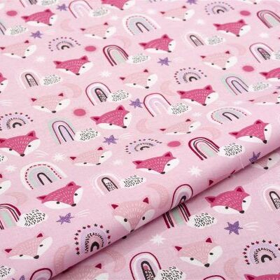 DIMcol ΣΕΝΤΟΝΙΑ ΕΜΠΡΙΜΕ ΣΕΤ 2 τεμ kids Fox 525 160X240 Pink Cotton 100% - Image 2