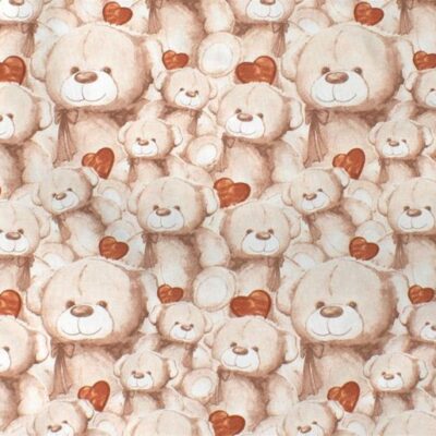 DIMcol ΠΑΝΑ ΧΑΣΕΣ bebe Teddy Bear 535 80X80 Beige Cotton 100%