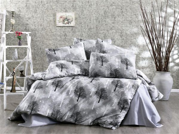DIMcol ΠΑΠΛΩΜΑ ΕΜΠΡΙΜΕ Forest 312 220X240 Grey Cott/Pol 70/30