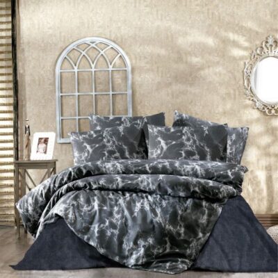 DIMcol ΣΕΝΤΟΝΙΑ ΕΜΠΡΙΜΕ ΣΕΤ 4 τεμ Έμμυ 380 220X240 Grey Cott/Pol 70/30