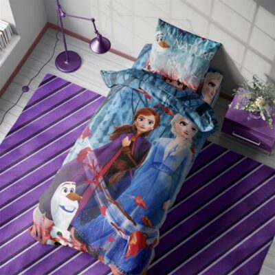 DISNEY DIMcol ΣΕΝΤΟΝΙΑ ΣΕΤ 4 τεμ Disney Frozen II 884 160X240 Digital Print 100% Cotton