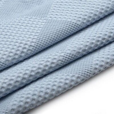 DIMcol ΚΟΥΒΕΡΤΑ ΠΙΚΕ Μονόχρωμη 220X250 Σιελ 100% Cotton - Image 2