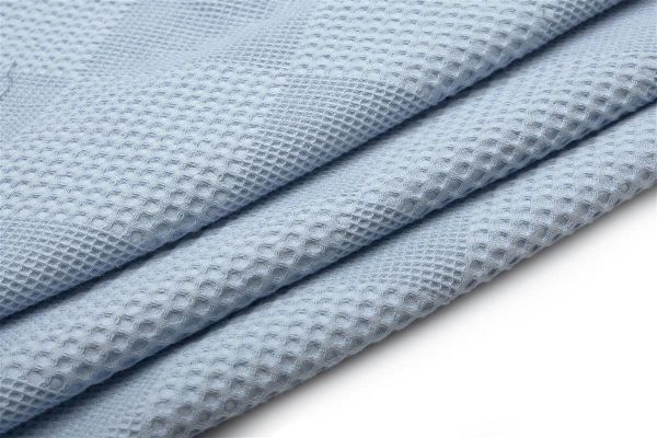 DIMcol ΚΟΥΒΕΡΤΑ ΠΙΚΕ bebe Μονόχρωμη 80X110 Σιελ 100% Cotton