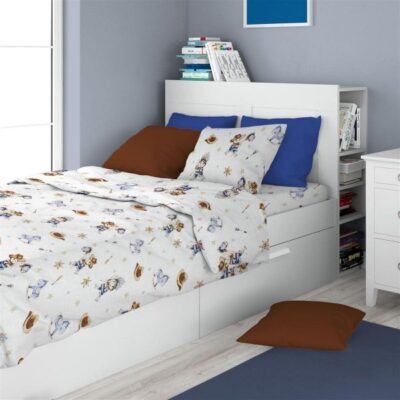 DIMcol ΣΕΝΤΟΝΙΑ ΕΜΠΡΙΜΕ ΣΕΤ 3 τεμ kids Wild West 540 160X240 Sky Blue Cotton 100%