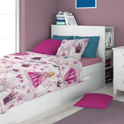 DIMcol ΣΕΝΤΟΝΙΑ ΕΜΠΡΙΜΕ ΣΕΤ 3 τεμ kids Princess 390 160X240 Pink Cott/Pol 70/30