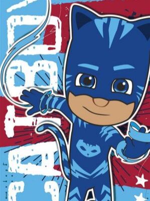 DISNEY DIMcol ΠΕΤΣΕΤΑ ΘΑΛΑΣΣΗΣ ΒΕΛΟΥΤΕ DISNEY PJ Masks 28 70X140 Digital Print 100% Cotton