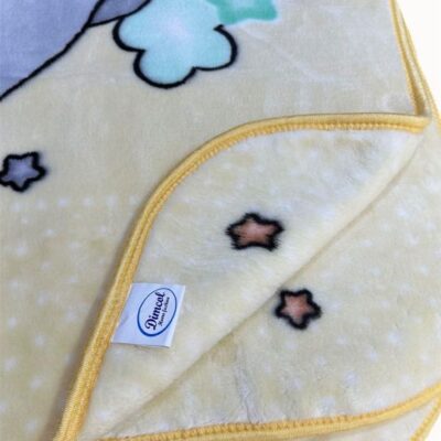 DIMcol ΚΟΥΒΕΡΤΑ ΒΕΛΟΥΤΕ ΠΟΛΥΤΕΛΕΙΑΣ bebe Crescent Moon 34 110X140 Light Beige 100% Polyester - Image 2