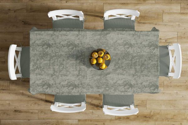 DIMcol ΑΛΕΚΙΑΣΤΟ ΣΕΤ 2 τεμ (ΤΡΑΠ/ΛΟ 140X140 & ΤΡΑΒΕΡΣΑ 40X140) Panama Shadow Olive 70/30 Cott/Pol - Image 2