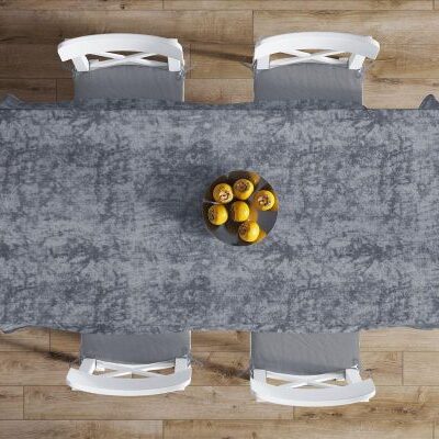 DIMcol ΑΛΕΚΙΑΣΤΟ ΣΕΤ 2 τεμ (ΤΡΑΠ/ΛΟ 140X220 & ΤΡΑΒΕΡΣΑ 40X220) Panama Shadow Dark Grey 70/30 Cott/Pol - Image 2