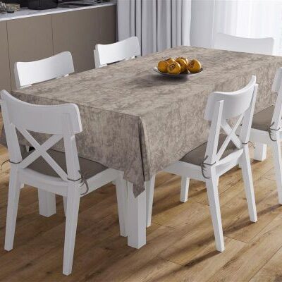 DIMcol ΑΛΕΚΙΑΣΤΟ ΣΕΤ 2 τεμ (ΤΡΑΠ/ΛΟ 140X220 & ΤΡΑΒΕΡΣΑ 40X220) Panama Shadow Mocha 70/30 Cott/Pol