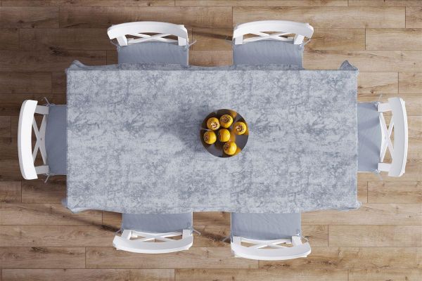 DIMcol ΤΡΑΠΕΖΟΜΑΝΤΗΛΟ ΑΛΕΚΙΑΣΤΟ 140X180 Panama Shadow Light Grey 70/30 Cott/Pol - Image 2